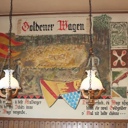 ホテル Zum Goldenen Wagen マウルブルク